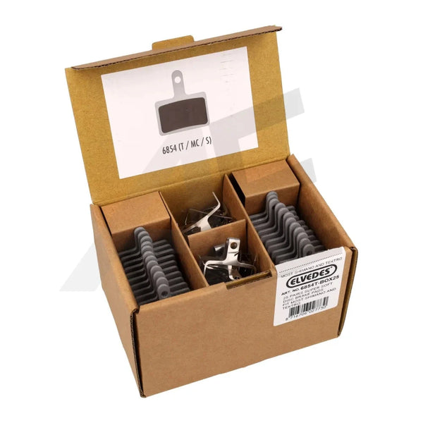 Elvedes schijfremblok Shimano 525 super soft doos (25) - AE-trading