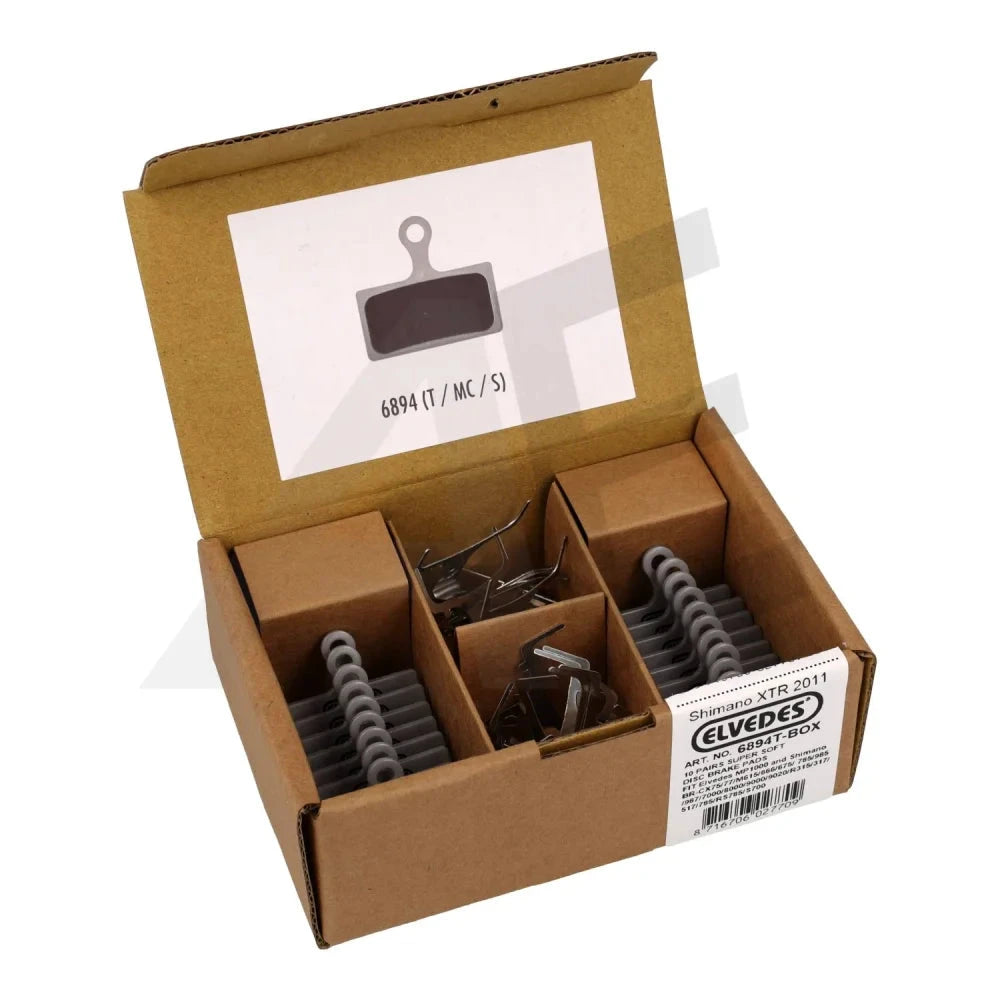 Elvedes schijfremblok Shimano BR-M666/785 super soft (10) - AE-trading