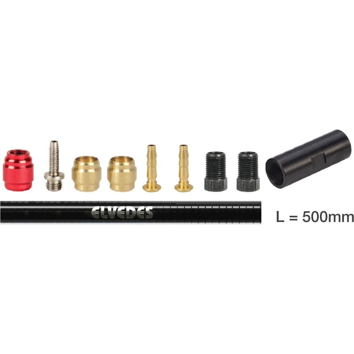 Elvedes verlengset Hydro leiding Sram-Avid - AE-trading