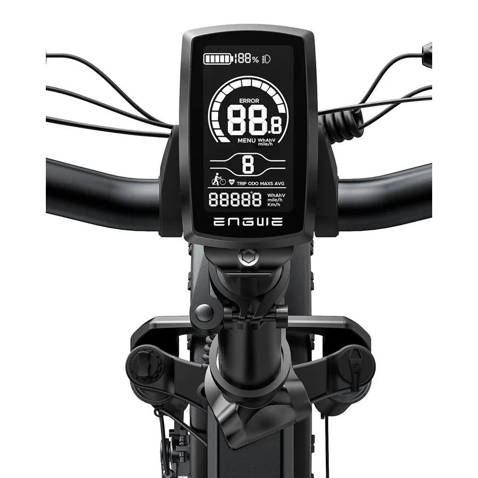 Engwe EP-2 Pro Zwart Elektrische Fatbike Vouwfiets - AE-trading