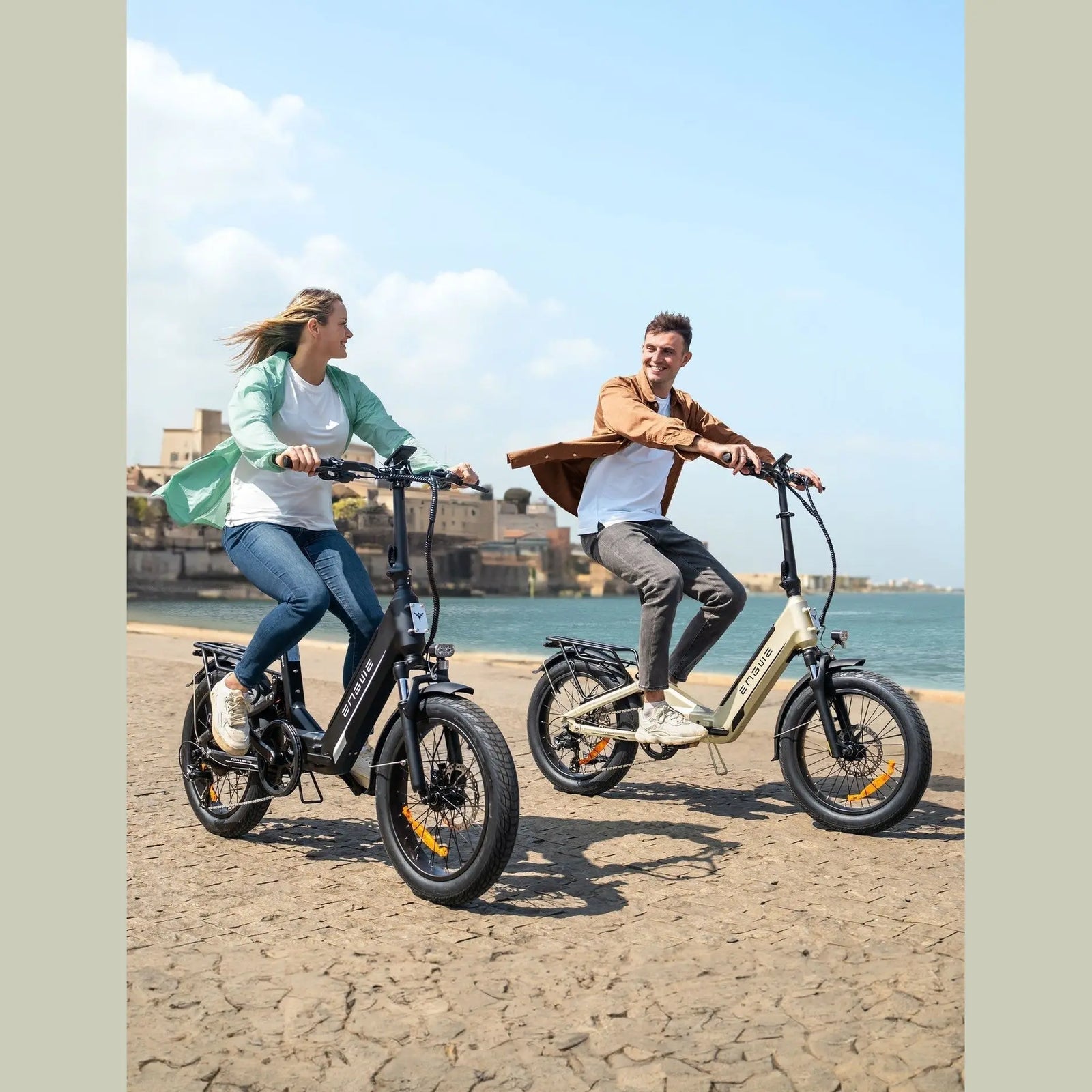 Engwe L20 3.0 Boost Fatbike - Elektrische Vouwfiets - Zwart - AE-trading