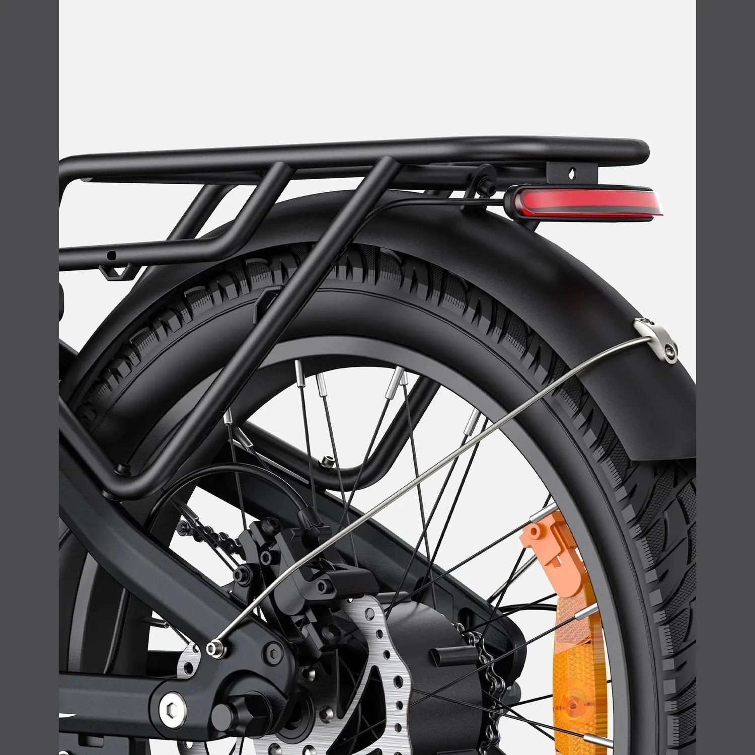 Engwe L20 3.0 Boost Fatbike - Elektrische Vouwfiets - Zwart - AE-trading