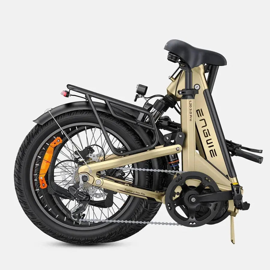 Engwe L20 3.0 Pro Fatbike Vouwfiets Elektrisch - Zwart - AE-trading