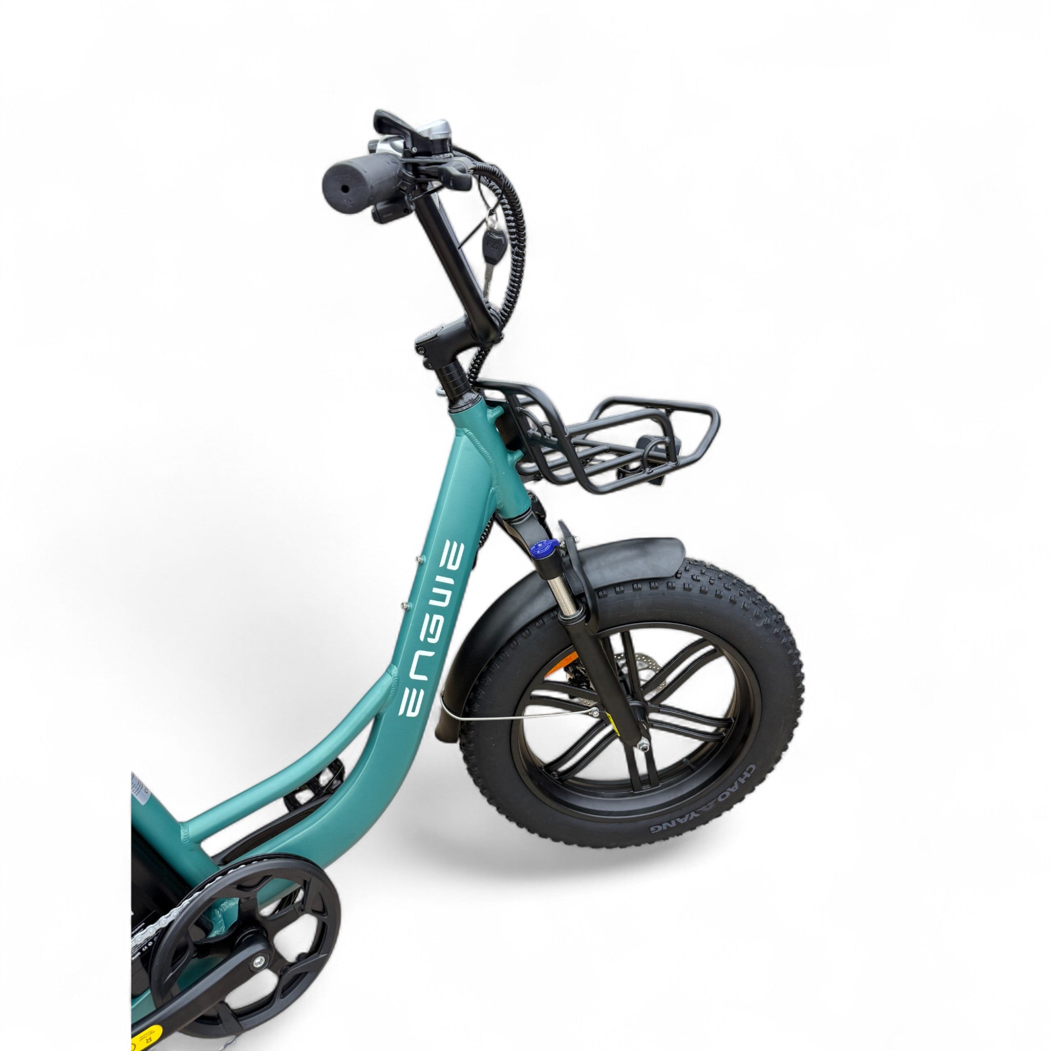 Engwe L20 Boost Fatbike Zee Groen – 250W Motor, 126 km Actieradius, 75 Nm Koppel, Shimano 7 Speed - AE-trading