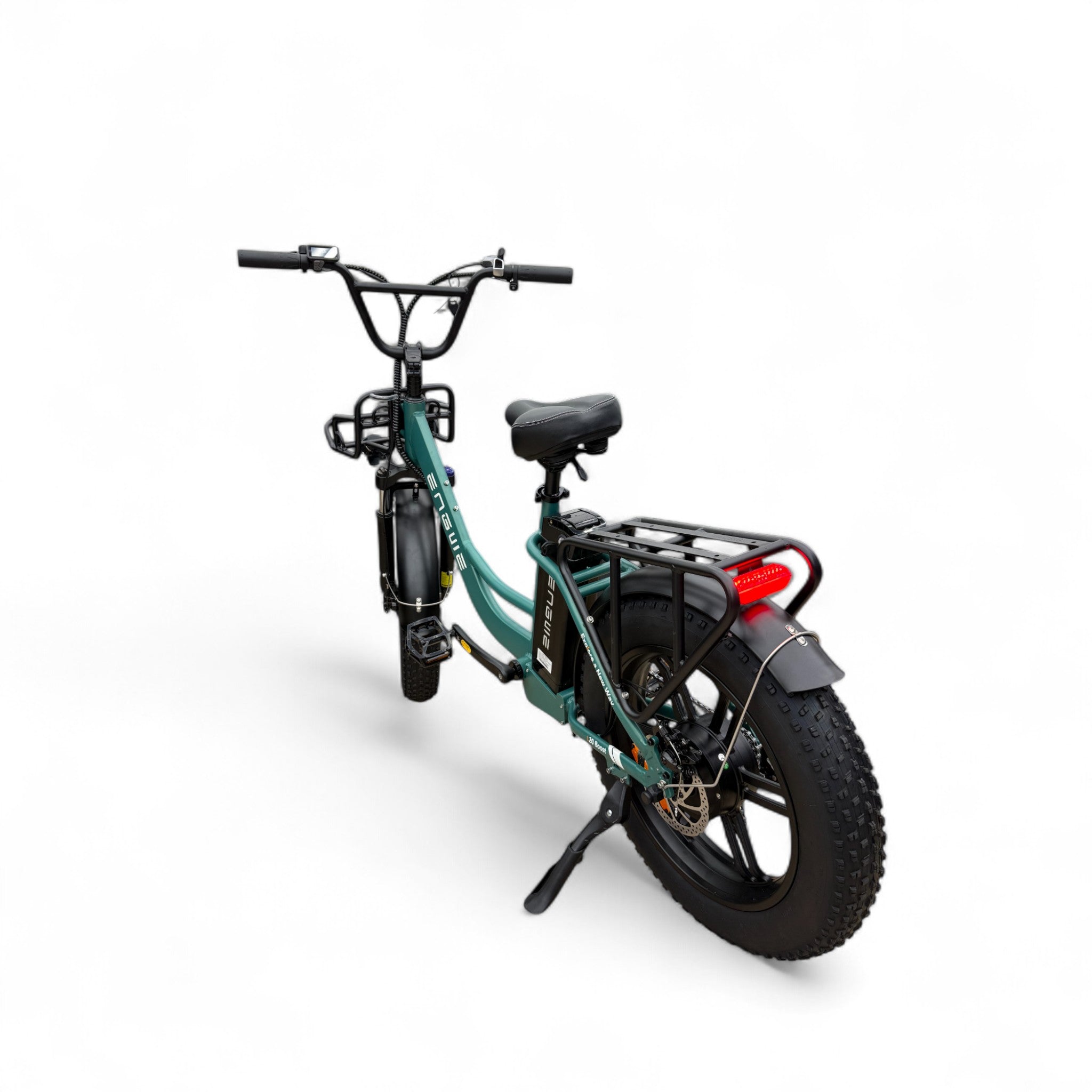 Engwe L20 Boost Fatbike Zee Groen – 250W Motor, 126 km Actieradius, 75 Nm Koppel, Shimano 7 Speed - AE-trading