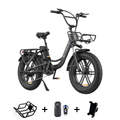 Engwe L20 Fatbike - Zwart - AE-trading