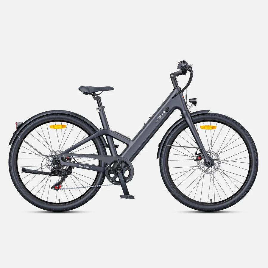 Engwe Mapfour N1 Air ST Elektrische Fiets - Houtskoolgrijs - AE-trading