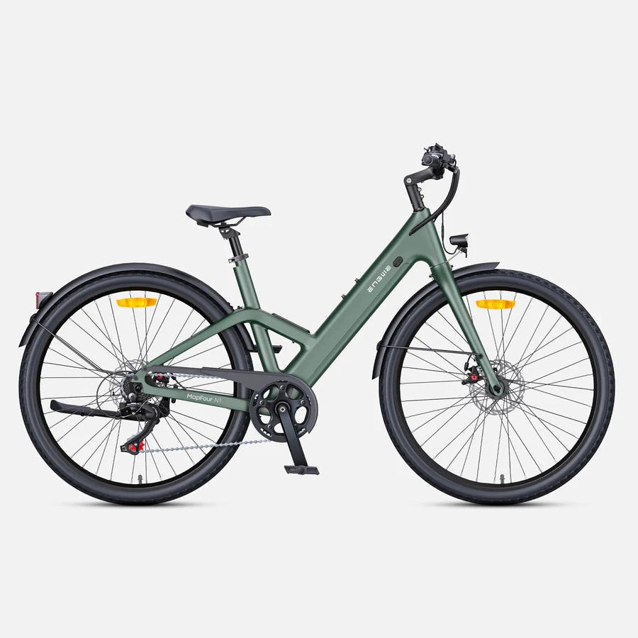 Engwe Mapfour N1 Air ST Elektrische Fiets - Inktgroen - AE-trading