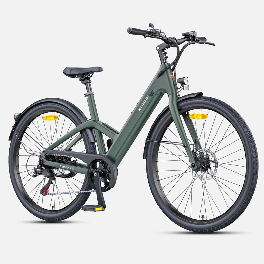 Engwe Mapfour N1 Air ST Elektrische Fiets - Inktgroen - AE-trading