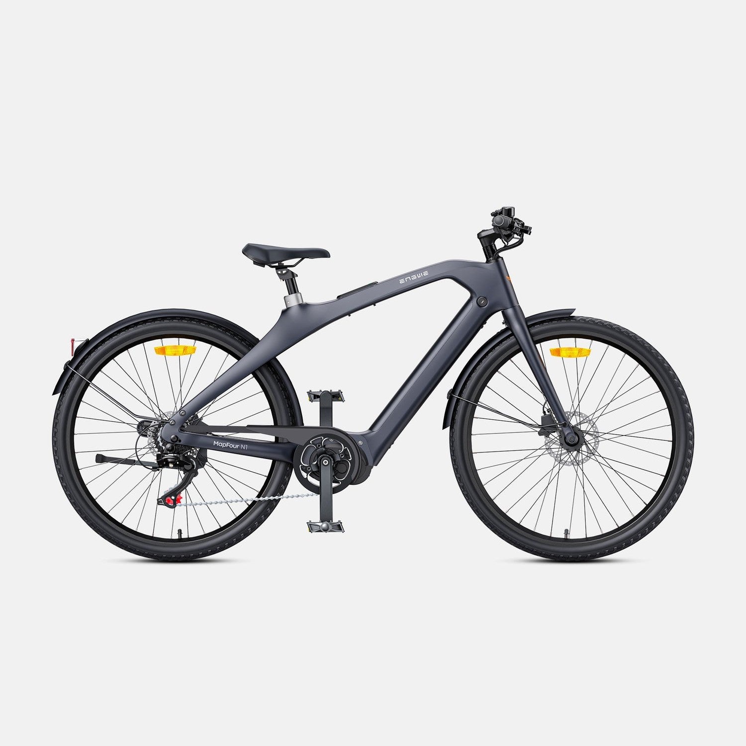 Engwe Mapfour N1 Pro Elektrische Fiets - Houtskoolgrijs - AE-trading