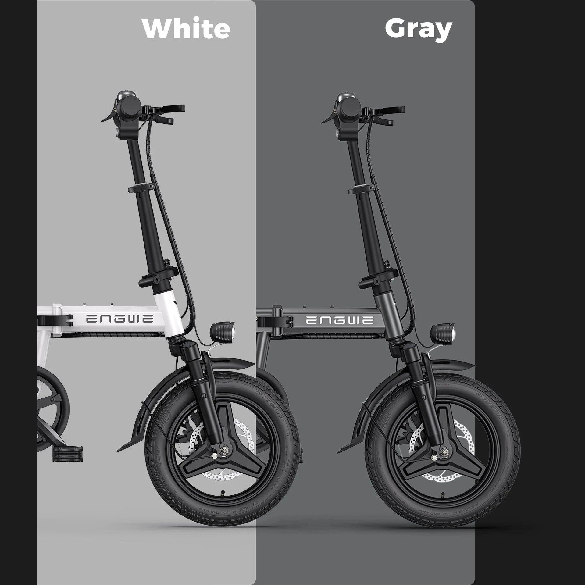 Engwe T14 grijs Elektrische vouwfiets 48V 13Ah 250W - AE-trading