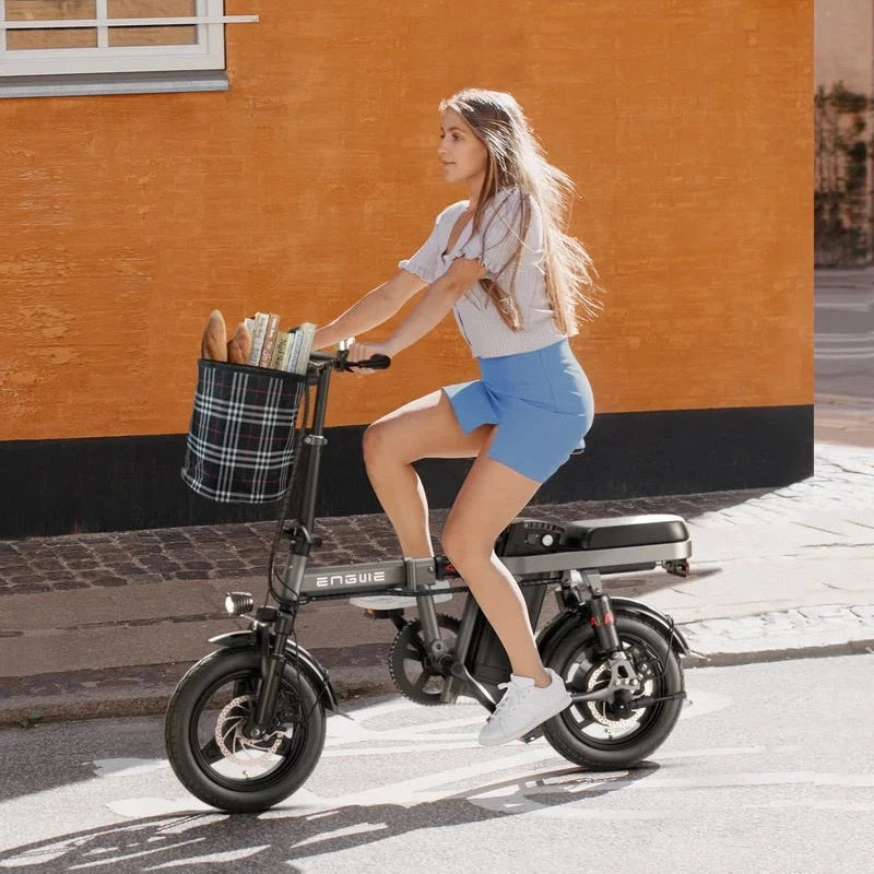 Engwe T14 grijs Elektrische vouwfiets 48V 13Ah 250W - AE-trading