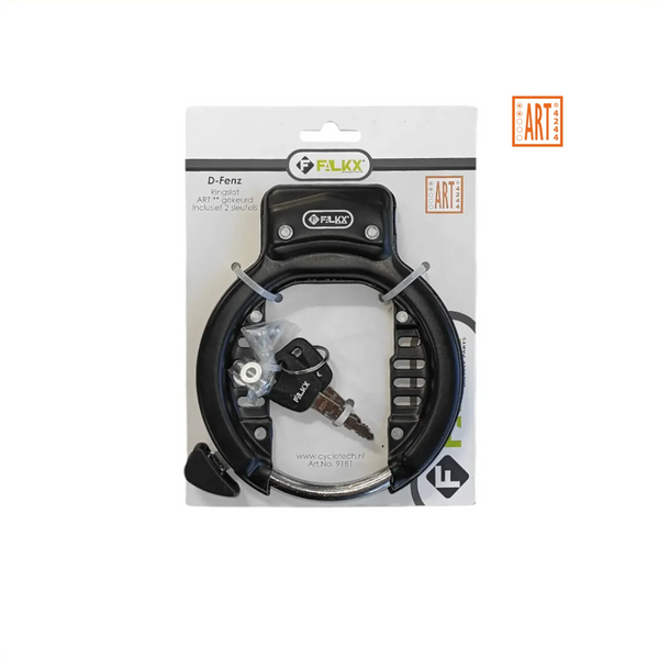 FALKX D-Fenz Ringslot Zwart ART** 70mm Breed - AE-trading