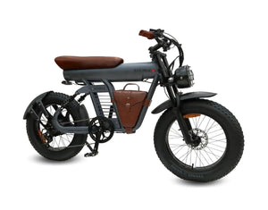 Diablo Fat Boy Fatbike met Hydraulische remmen - Mat Grijs Bruin - 2025 - AE-trading