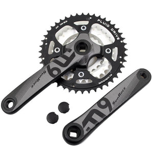 Sunrace crankstel M914 44/32/22 9v zwart - AE-trading