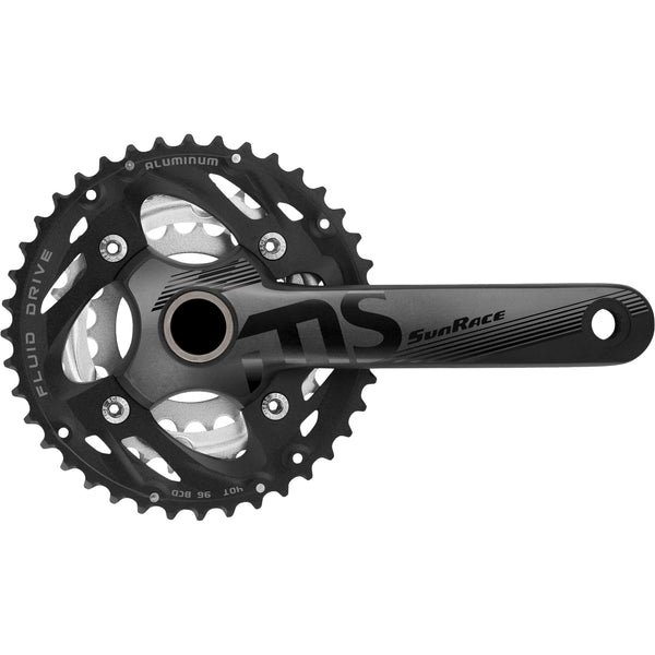 Sunrace crankstel MS50 40/30/22 10v - AE-trading