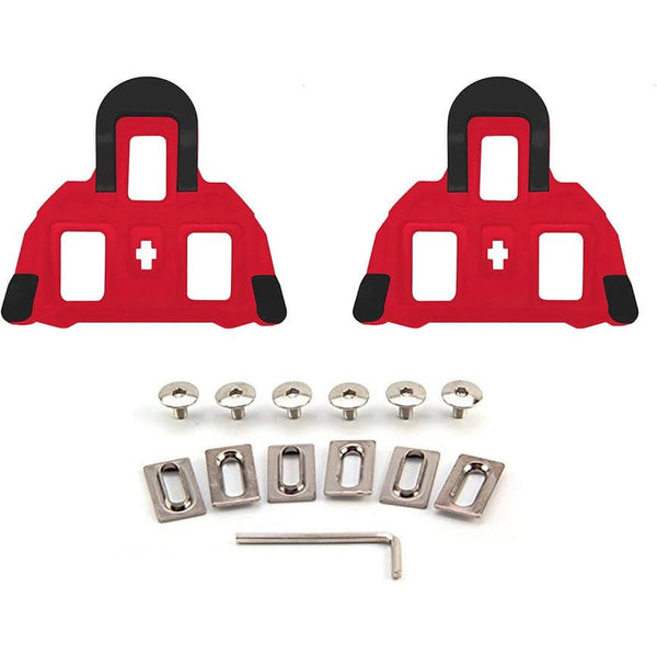 FLR schoenplaatje cleat R0 SPD-SL rood - AE-trading