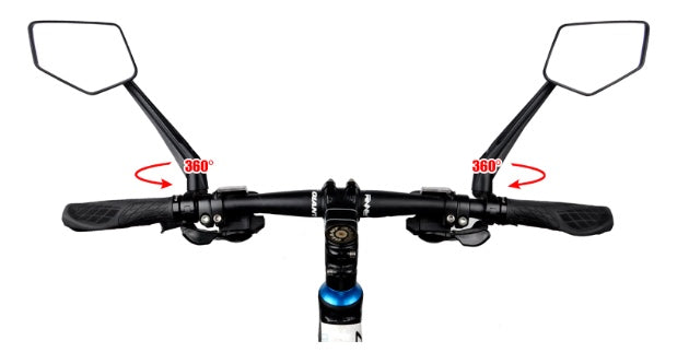 Fiets Spiegel Links Zwart Sport-editie - EasyDo - AE-trading
