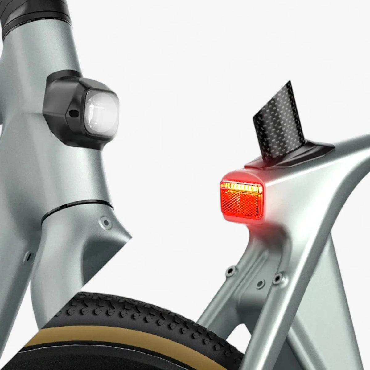 Fiido Air - Elektrische Fiets - Zilver - L - AE-trading