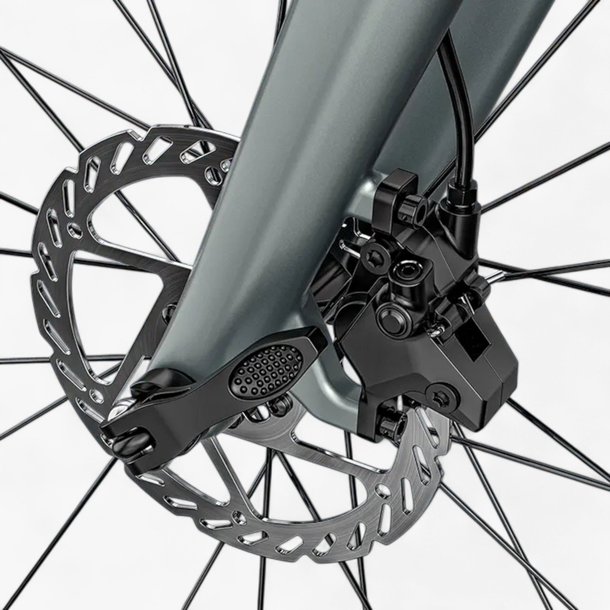 Fiido Air - Elektrische Stadsfiets - Zilver - 28 inch - M (165cm - 175cm) - Belt Drive - Accu 209Wh (36V) - 250W (35Nm) Mivice Motor - Hydraulische Remmen - AE-trading