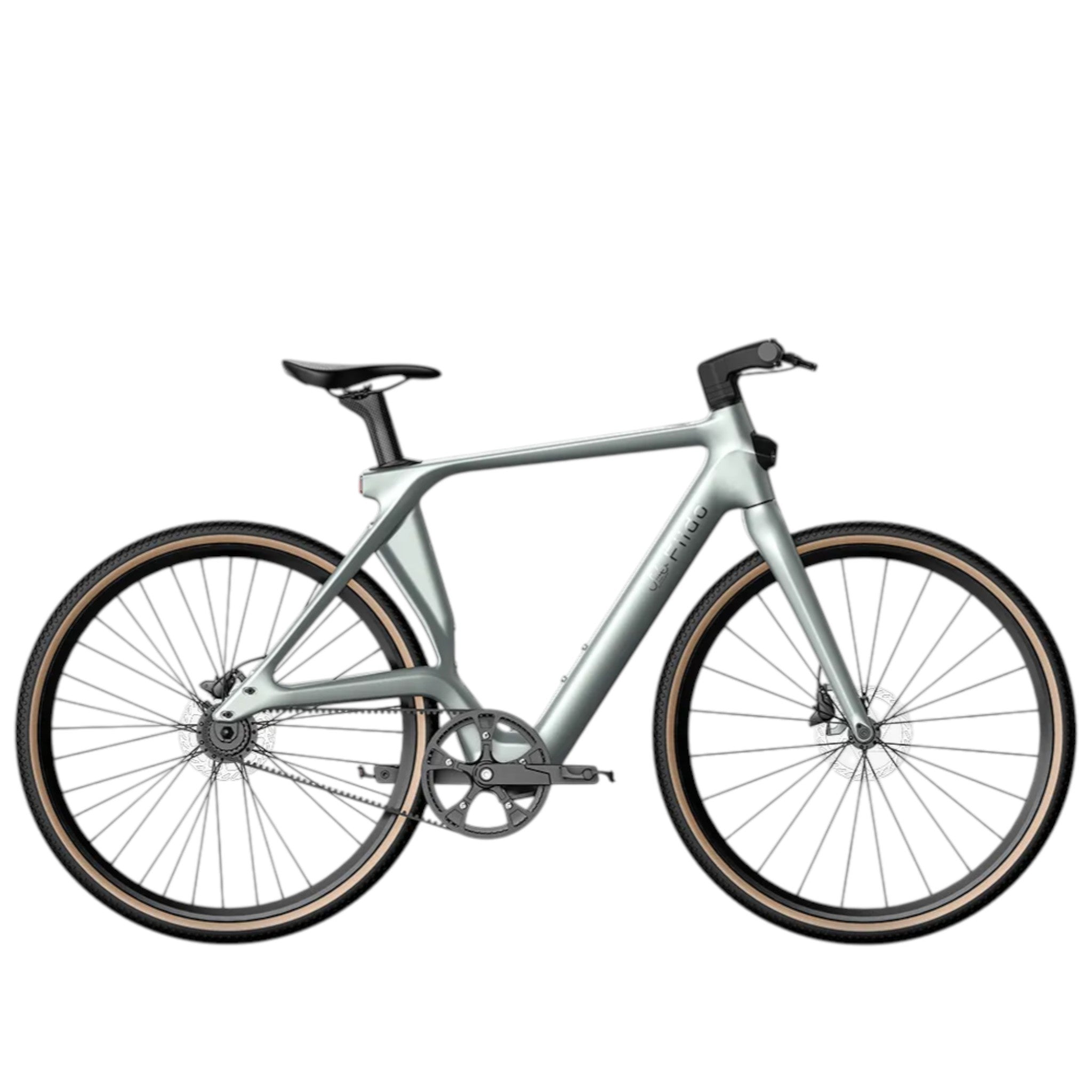 Fiido Air - Elektrische Stadsfiets - Zilver - 28 inch - L (170cm - 190cm) - Belt Drive - Accu 209Wh (36V) - 250W (35Nm) Mivice Motor - Hydraulische Remmen - AE-trading