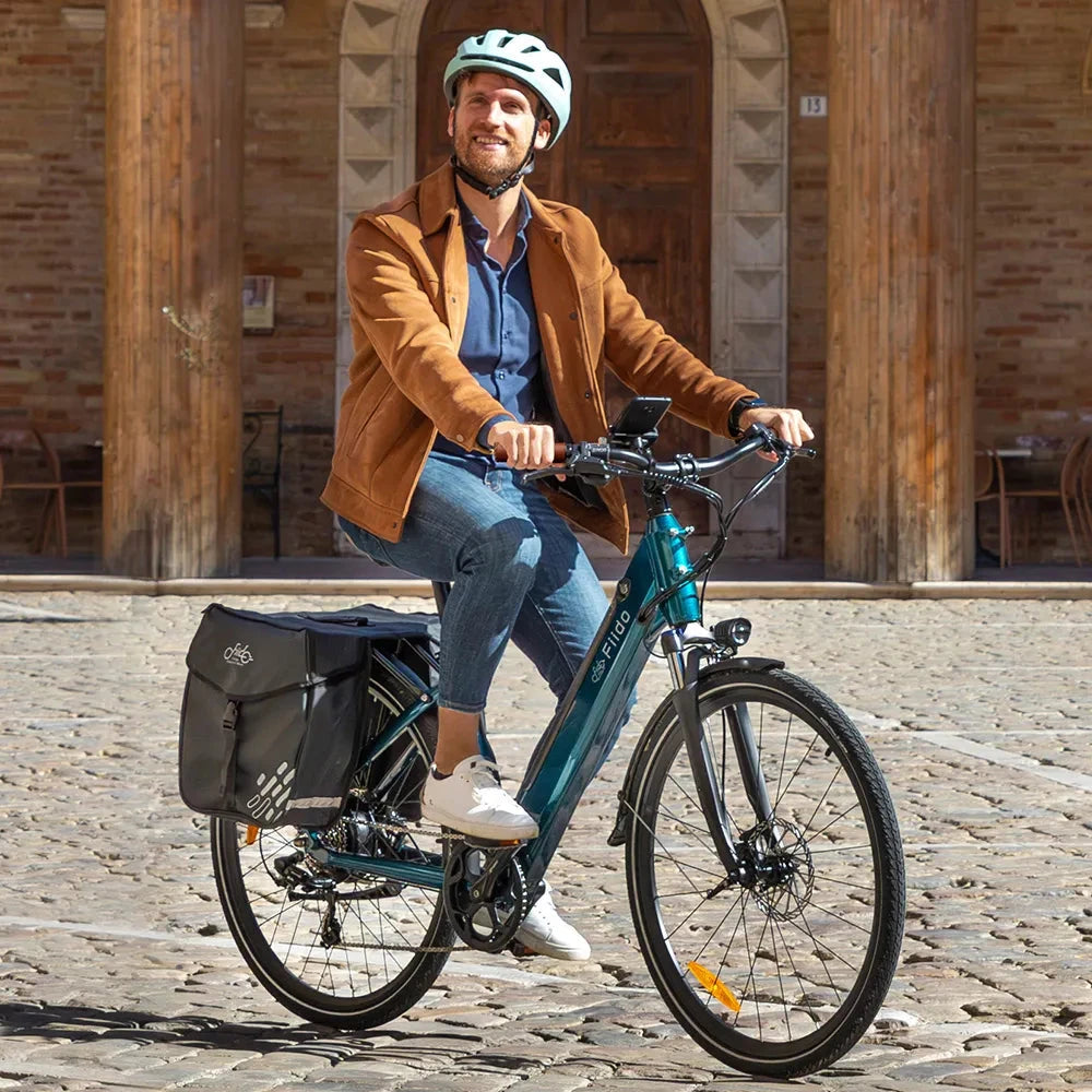 Fiido C11 Pro - Elektrische Fiets - Smaragdblauw - 28 inch - AE-trading