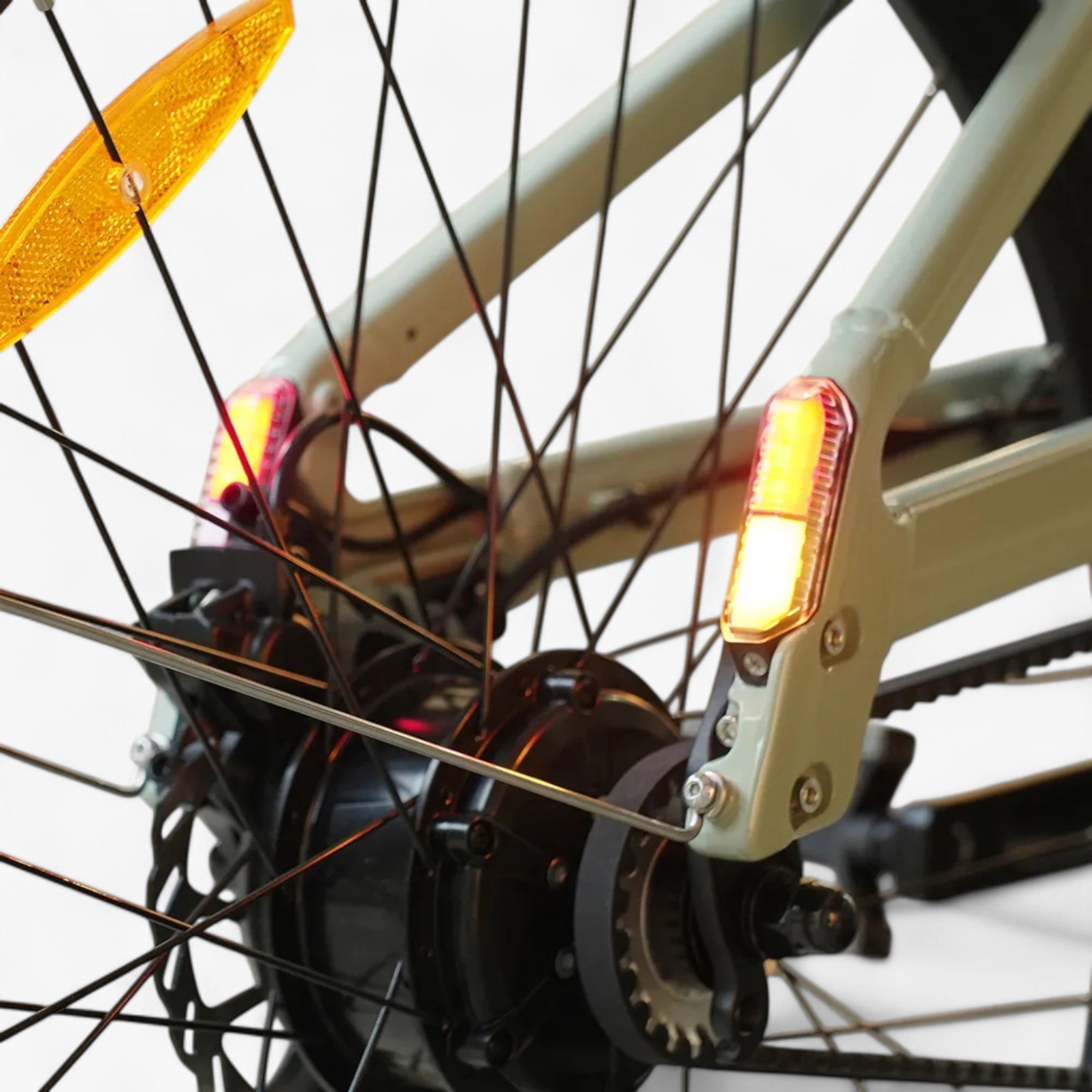 Fiido C700 - Elektrische Stadsfiets - Bud Geel - 28 inch - Belt Drive - Accu 280.8Wh (36V) - 250W (40Nm) Mivice Motor - Hydraulische Remmen - AE-trading