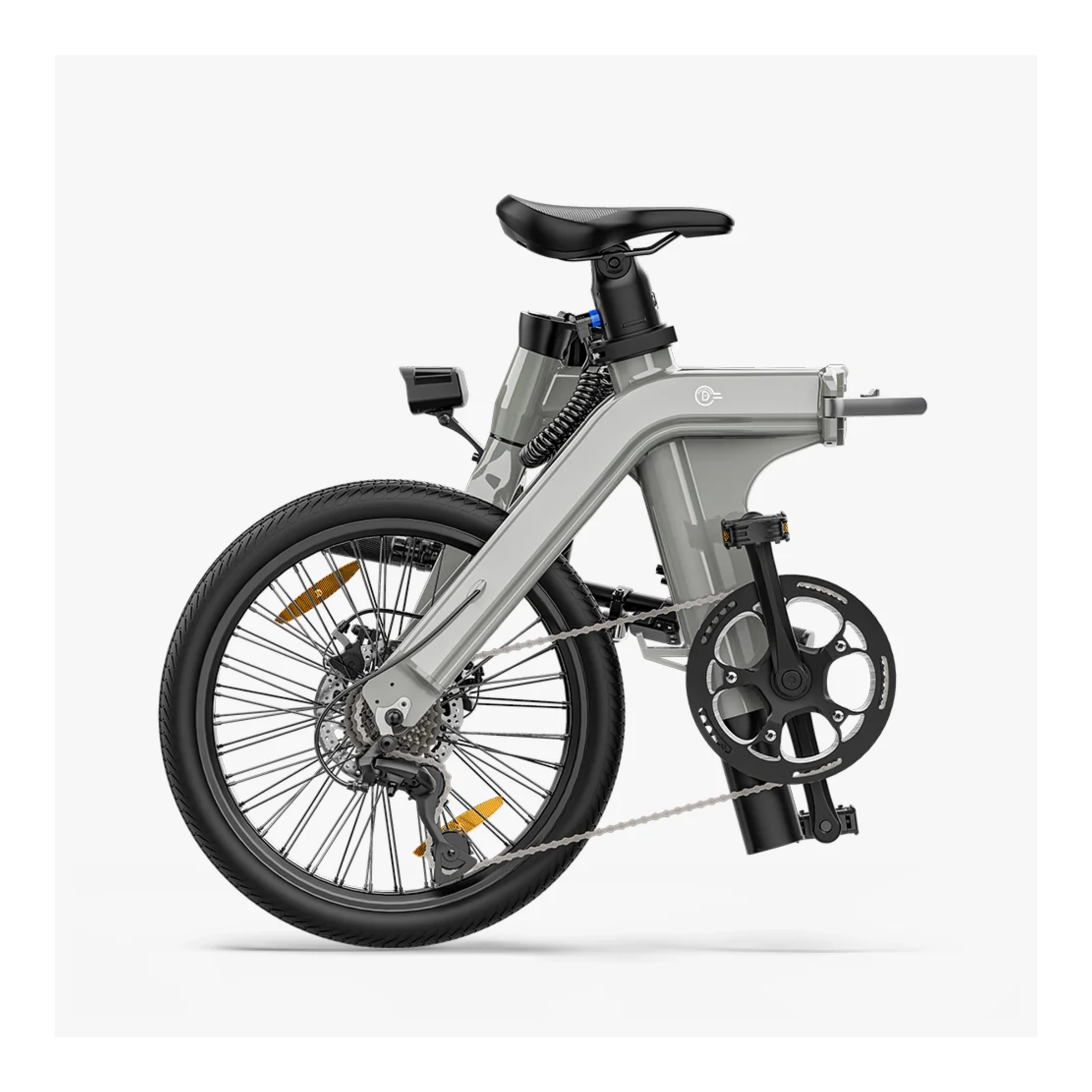 Fiido D11 2025 - Elektrische Vouwfiets - Lichtgrijs - 20 inch - Accu 417.6Wh (36V) - 250W (32Nm) Motor - Shimano 7 Versnellingen - Hydraulische Remmen - AE-trading