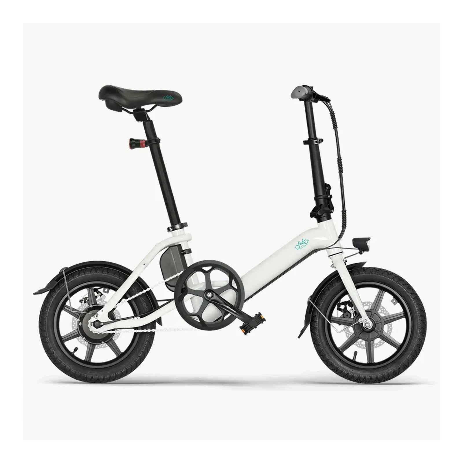 Fiido D3 Pro - Elektrische Vouwfiets - Wit - 14 inch - AE-trading