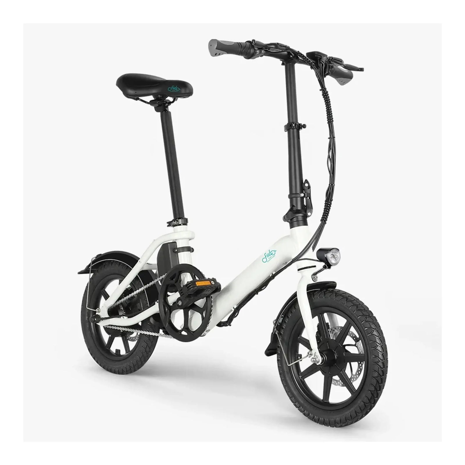 Fiido D3 Pro - Elektrische Vouwfiets - Wit - 14 inch - AE-trading