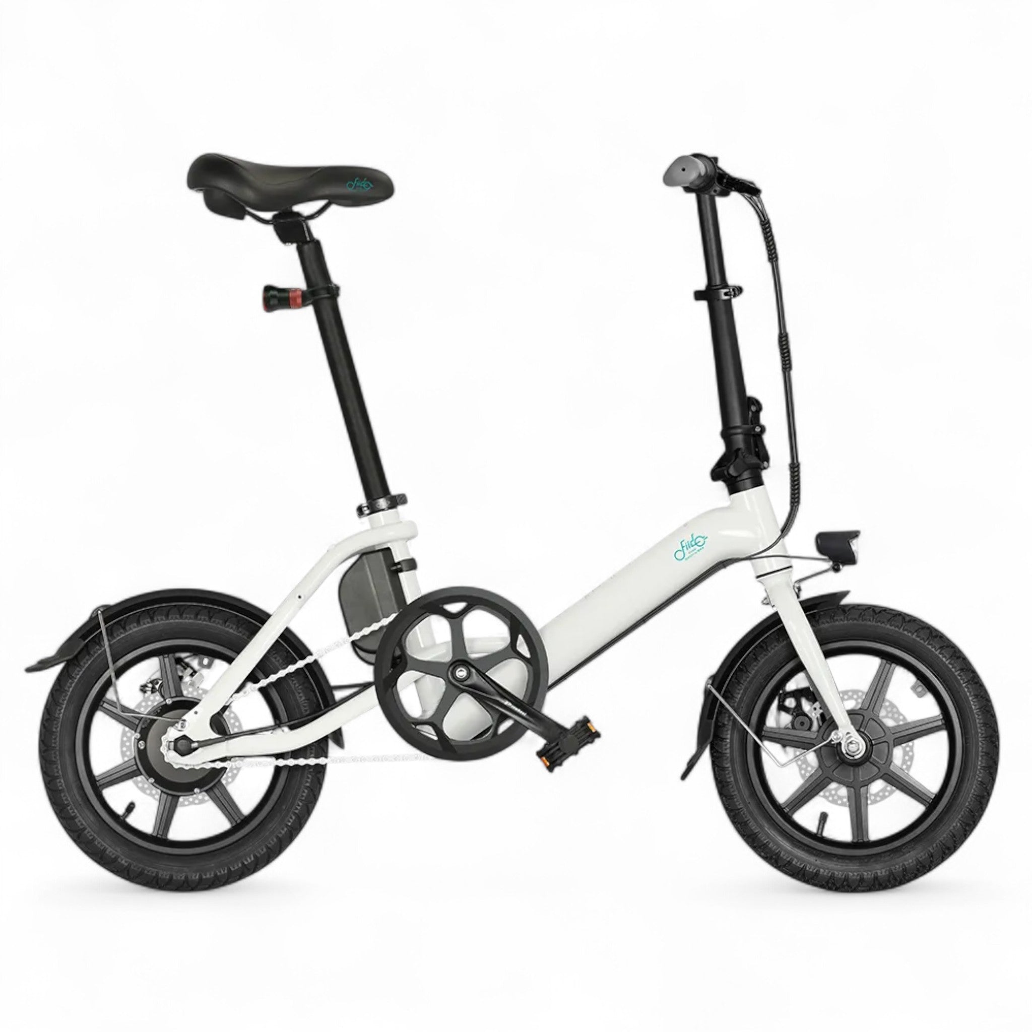 Fiido D3 Pro - Elektrische Vouwfiets - Wit - 14 inch - Accu 281Wh (36V) - 250W (35Nm) Motor - AE-trading