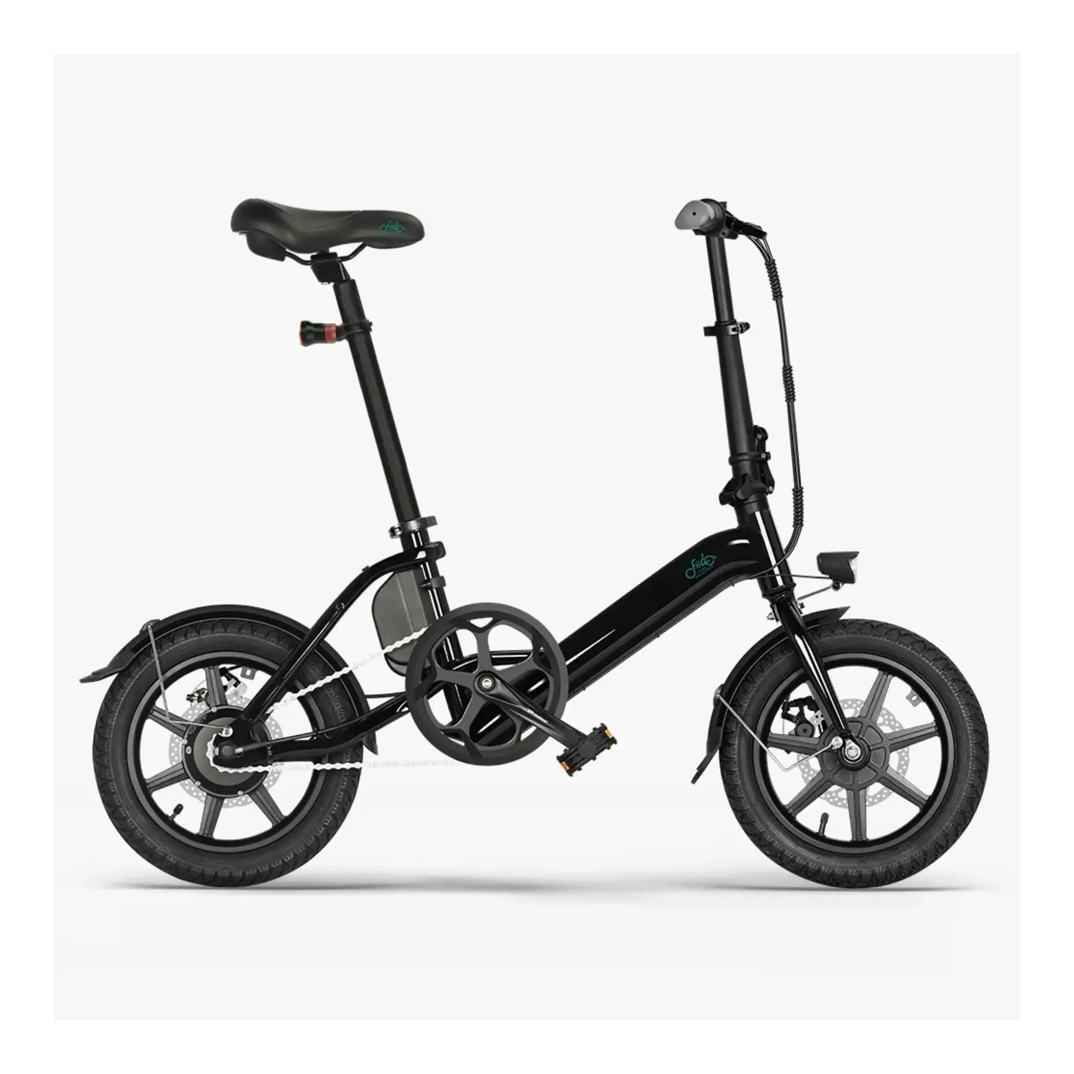Fiido D3 Pro - Elektrische Vouwfiets - Zwart - 14 inch - AE-trading