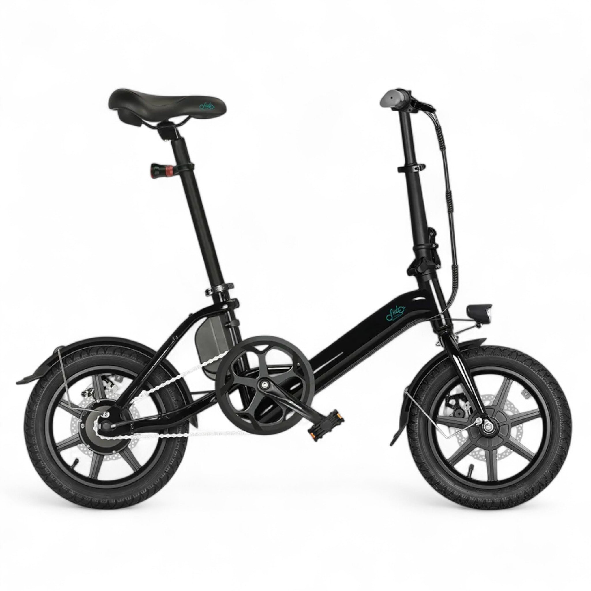 Fiido D3 Pro - Elektrische Vouwfiets - Zwart - 14 inch - Accu 281Wh (36V) - 250W (35Nm) Motor - AE-trading