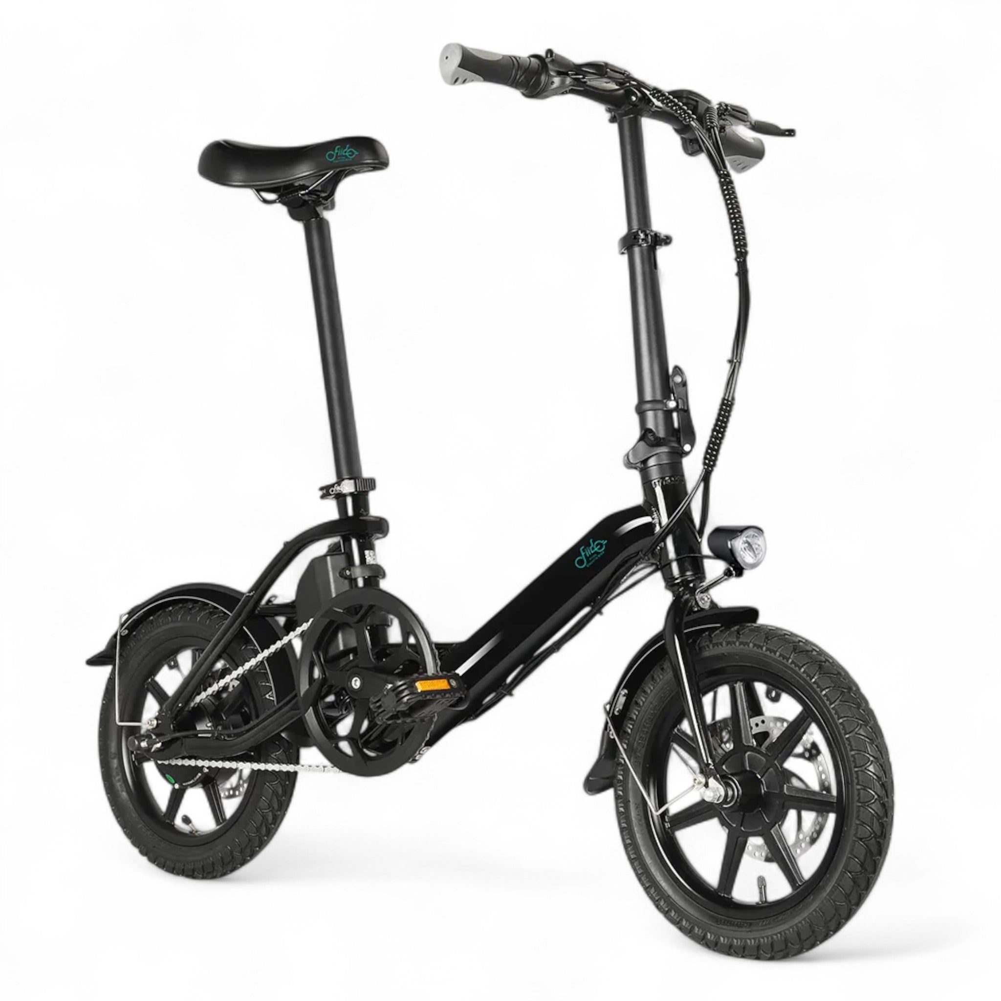 Fiido D3 Pro - Elektrische Vouwfiets - Zwart - 14 inch - Accu 281Wh (36V) - 250W (35Nm) Motor - AE-trading
