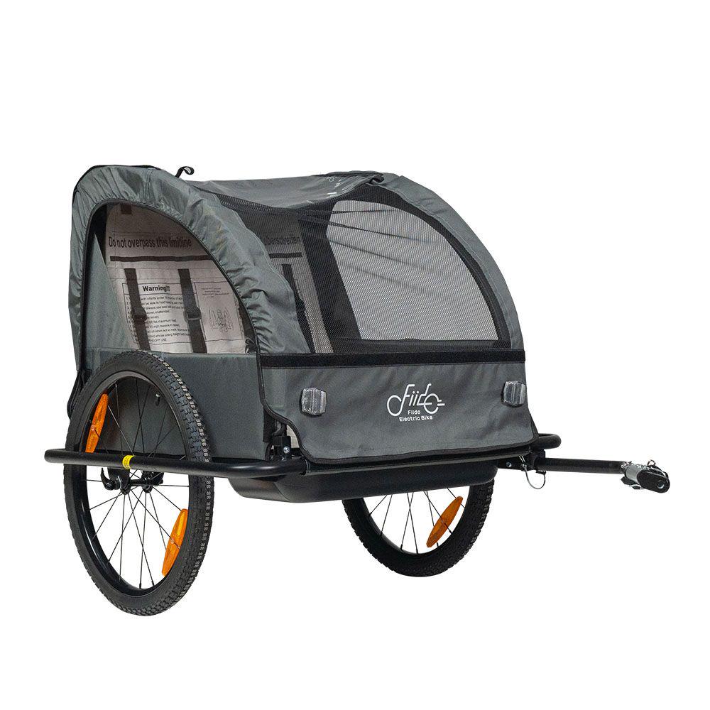 Fiido Kinderaanhanger 20'' Stalen Structuur Fietskar - Trailer - AE-trading