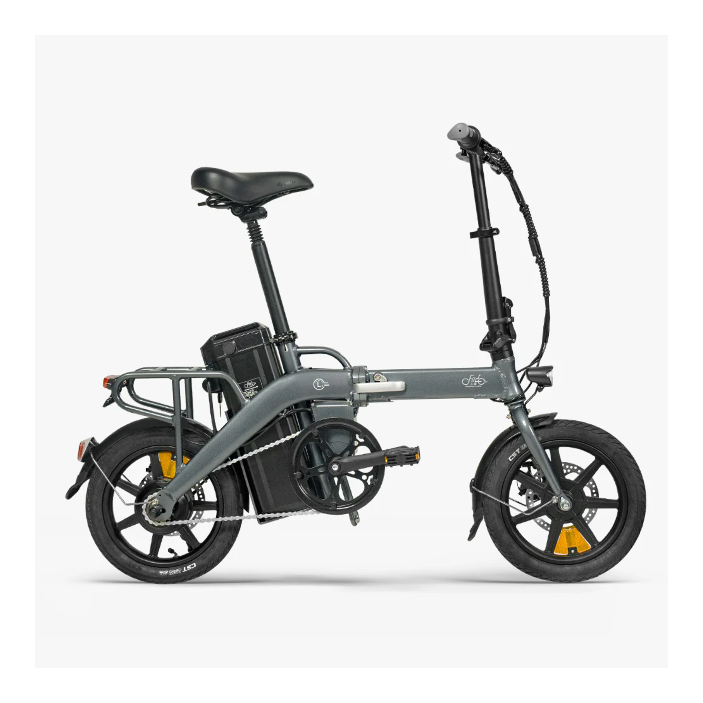 Fiido L3 - Elektrische Vouwfiets - Grijs - 14 inch - Accu 1113.6Wh 48V - 250W 40Nm Motor