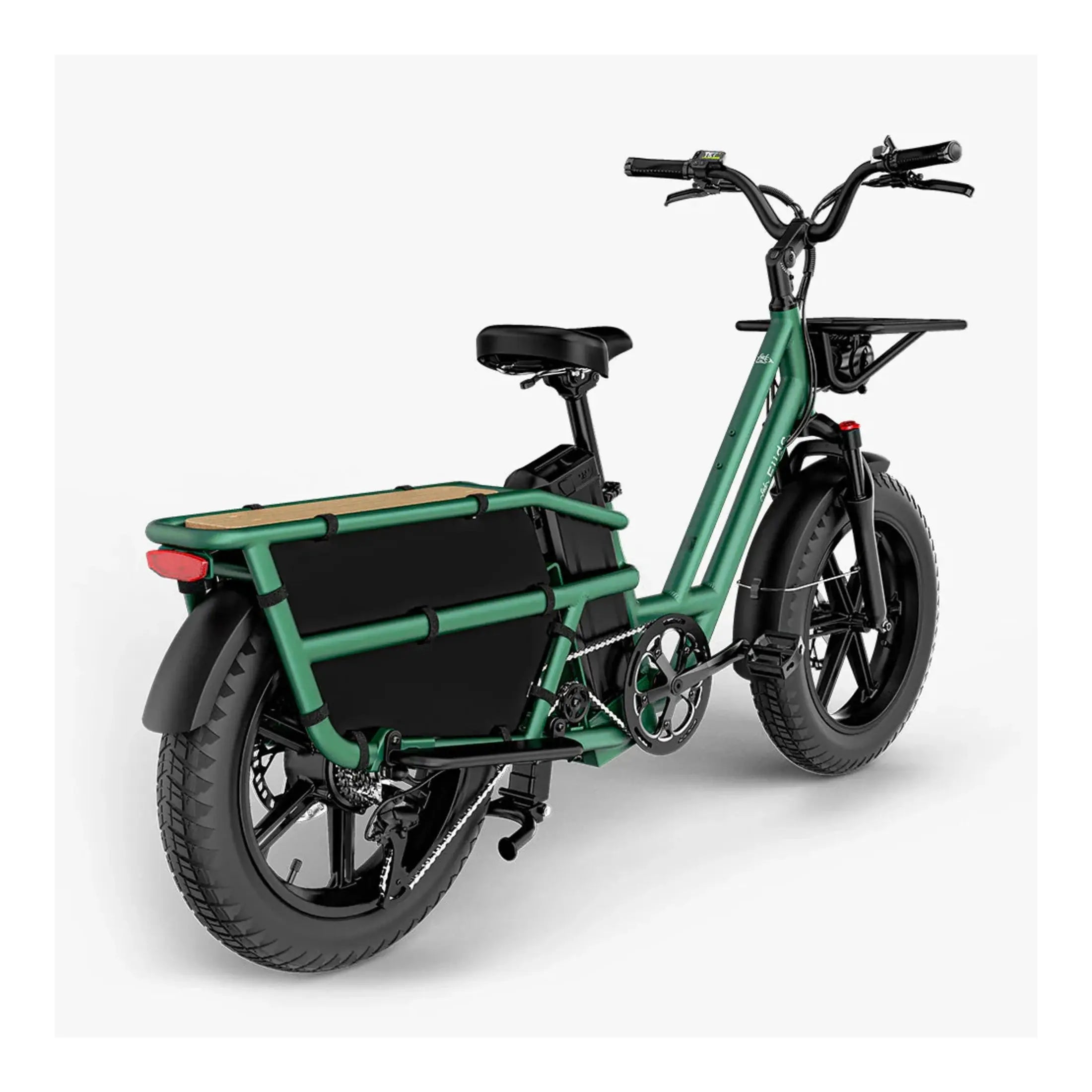 Fiido T2 2025 - Elektrische Longtail Bakfiets - Bosgroen - AE-trading