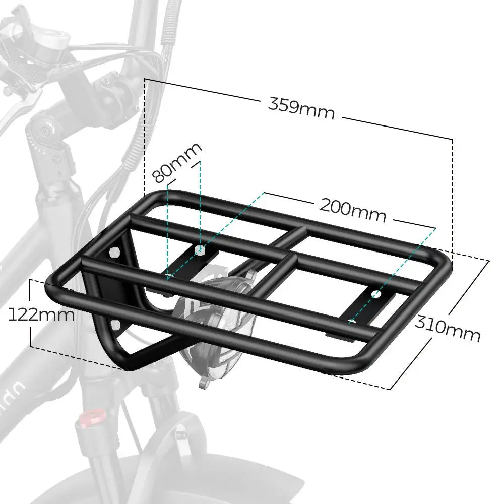 Fiido T2 Fietsmand Verstelbaar Lichtgewicht Transportmand - AE-trading