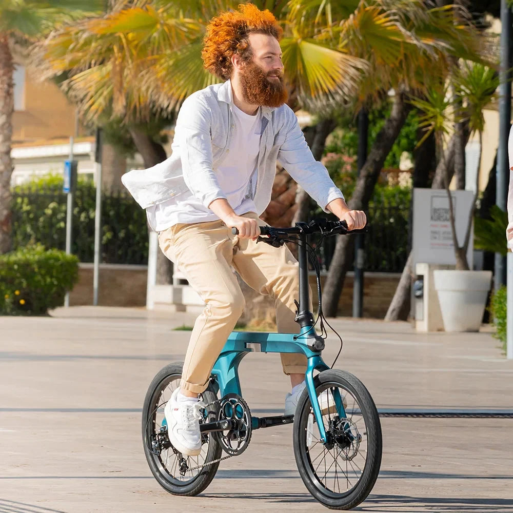 Fiido X 2025 - Elektrische Vouwfiets - Blauw - 20 inch - AE-trading