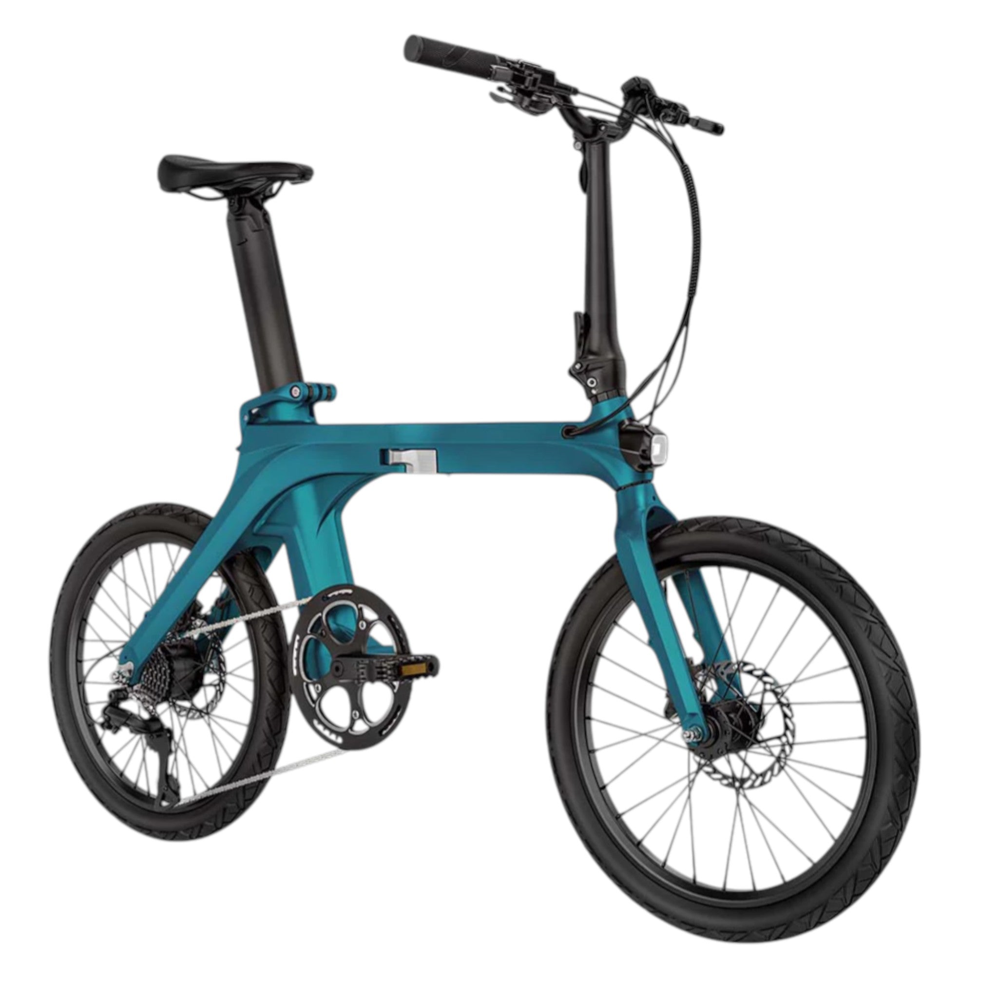 Fiido X 2025 - Elektrische Vouwfiets - Blauw - 20 inch - Accu 417.6Wh (36V) - 250W (32Nm) Mivice Motor - Shimano 7 Versnellingen - Hydraulische Remmen - AE-trading