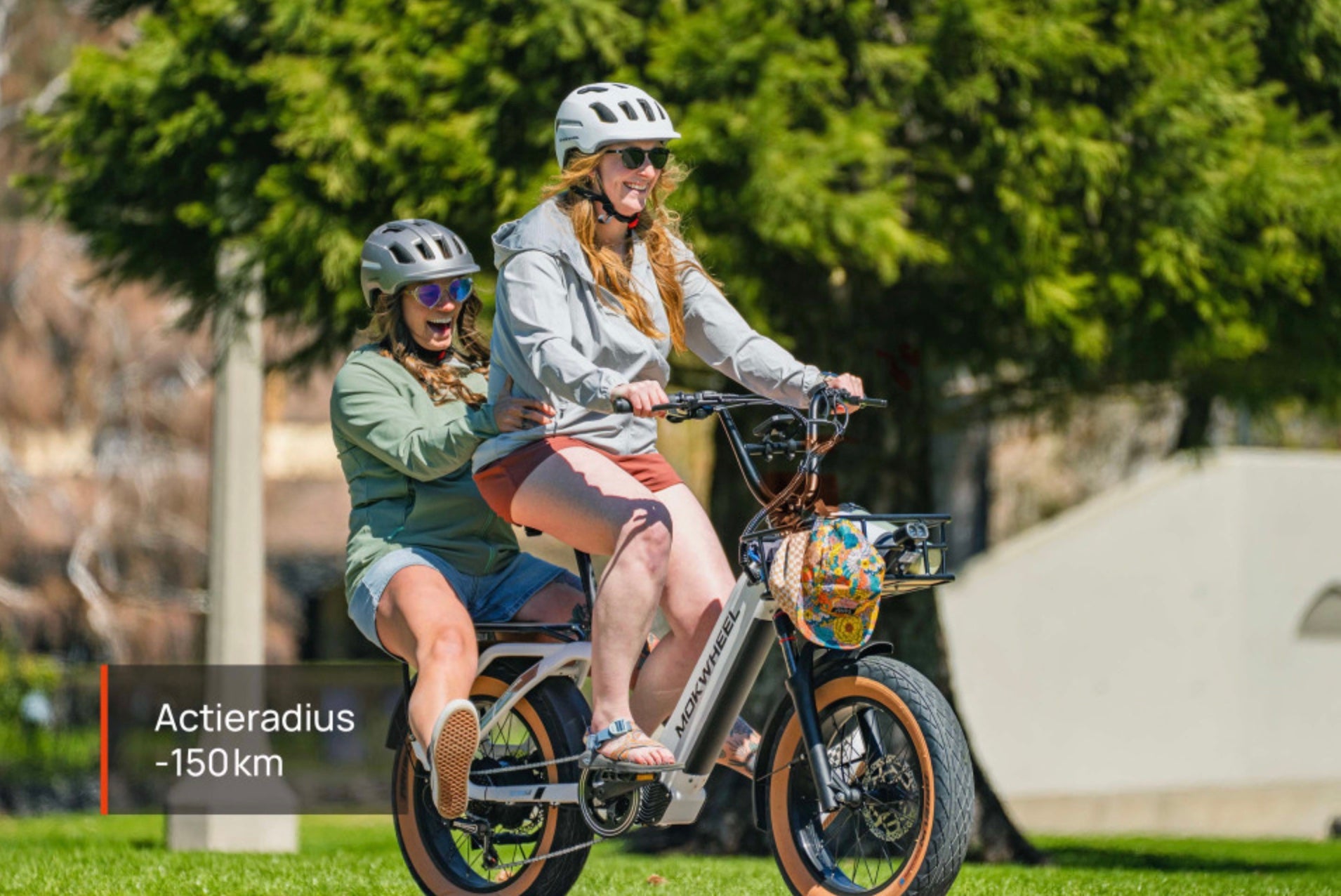 Mokwheel Scoria 2.0 – Wit – Elektrische Mini Mountainbike Fatbike – 250W motor – 720Wh/940Wh accu – Hydraulische schijfremmen – Shimano 7-speed