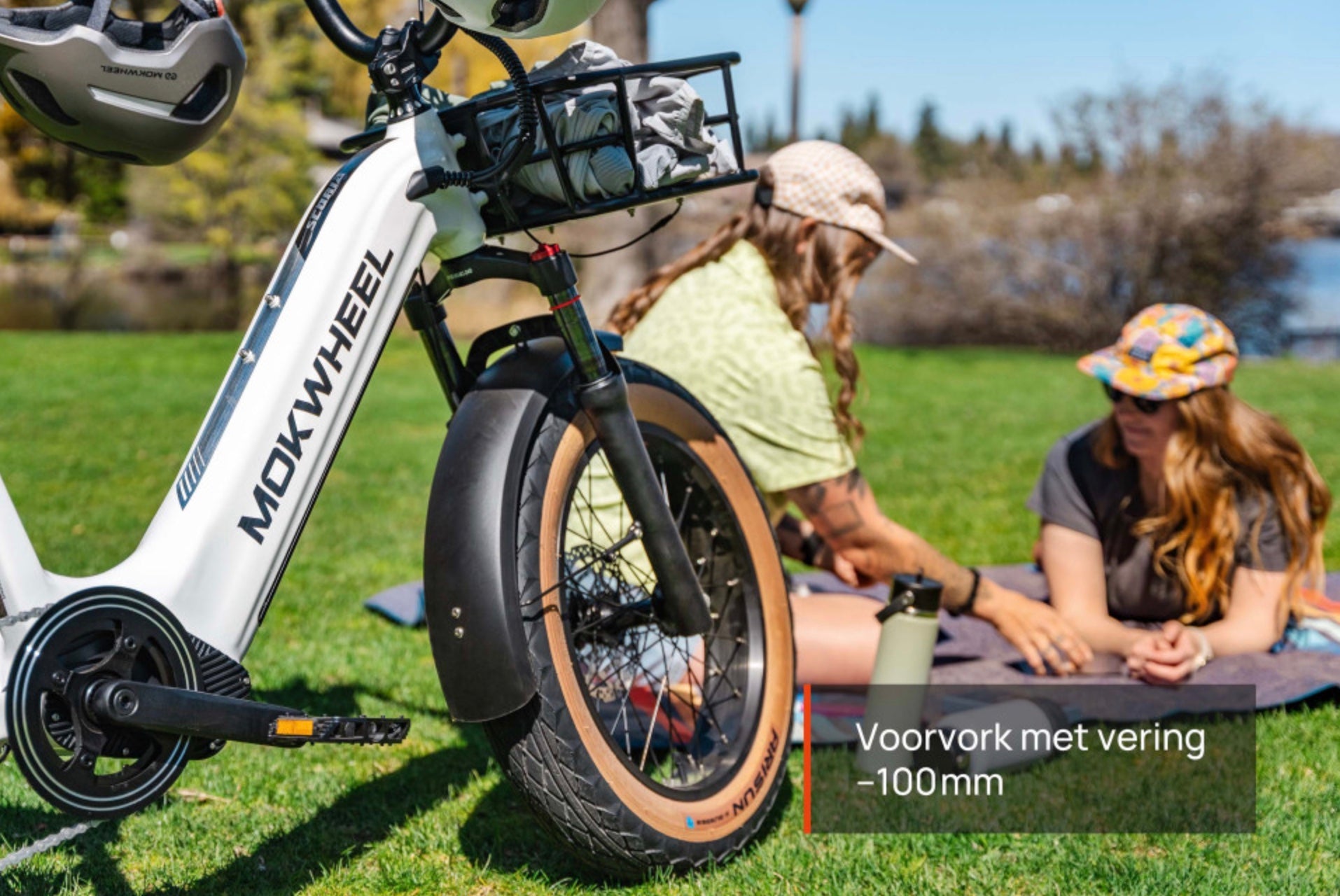 Mokwheel Scoria 2.0 – Groen – Elektrische Mini Mountainbike Fatbike – 250W motor – 720Wh/940Wh accu – Hydraulische schijfremmen – Shimano 7-speed