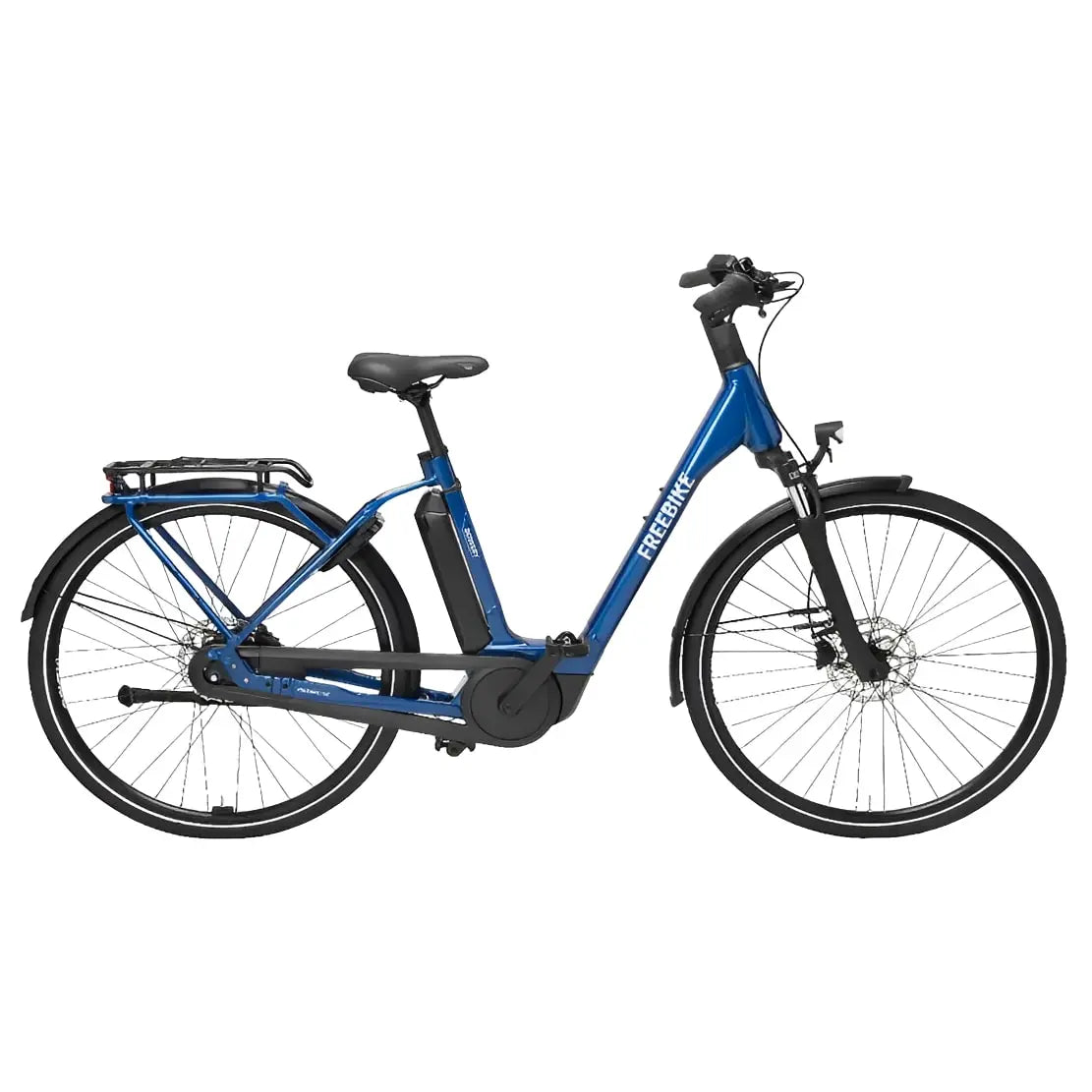 Freebike Bowery Elektrische Fiets - Koningsblauw - Dames 51cm - AE-trading