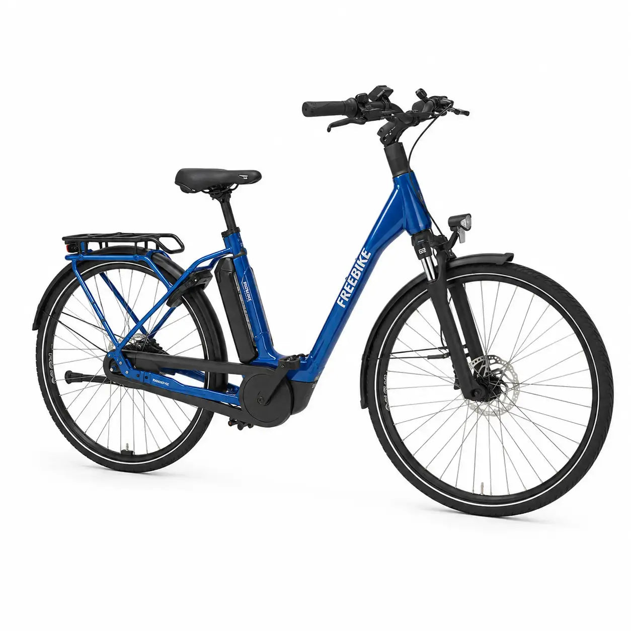 Freebike Bowery Elektrische Fiets - Koningsblauw - Dames 47cm - AE-trading