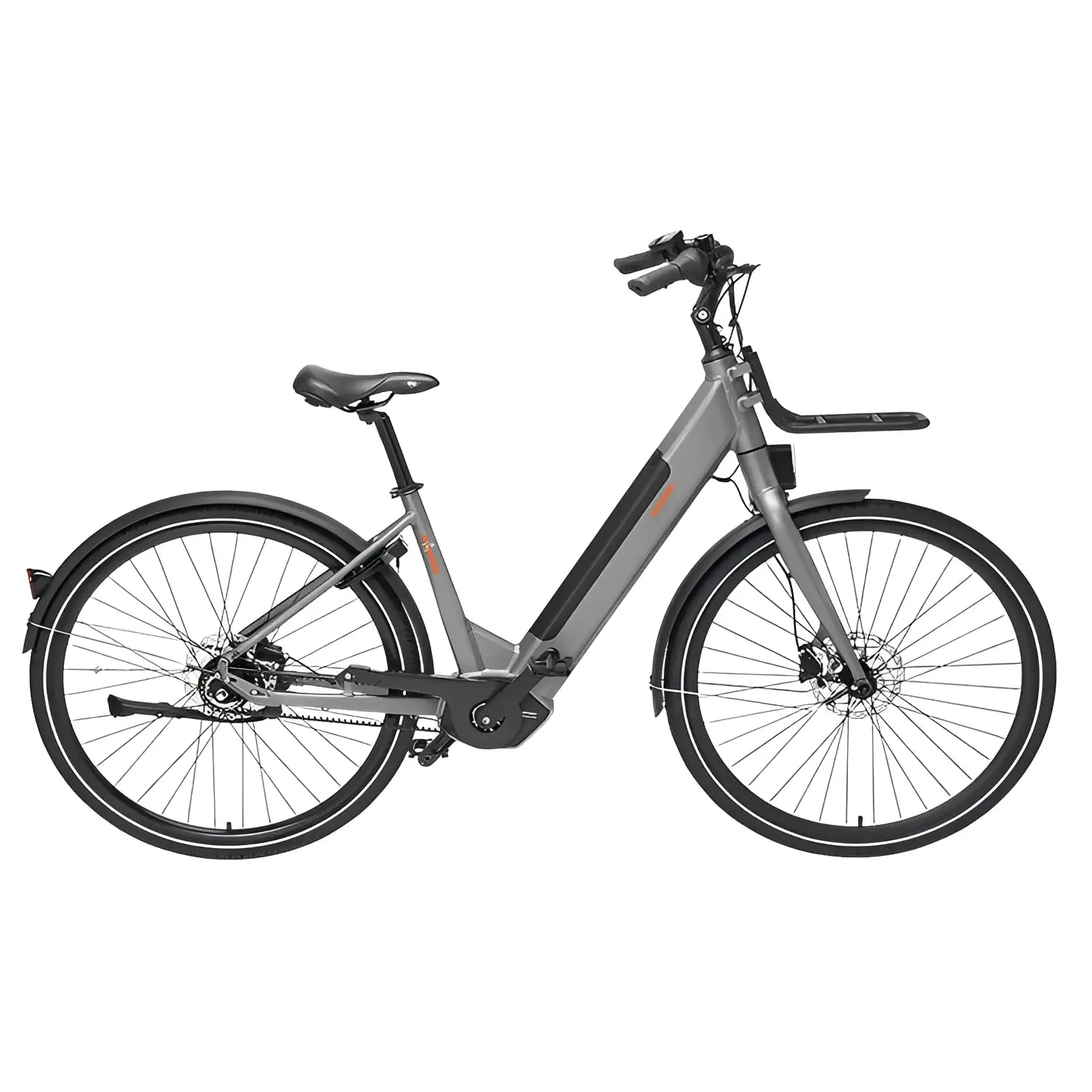Freebike Flushing Elektrische Fiets - Antraciet - Dames 56cm - AE-trading