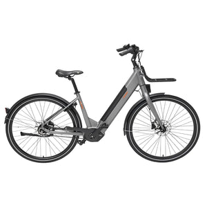 Freebike Flushing Elektrische Fiets - Antraciet - Dames 56cm - AE-trading