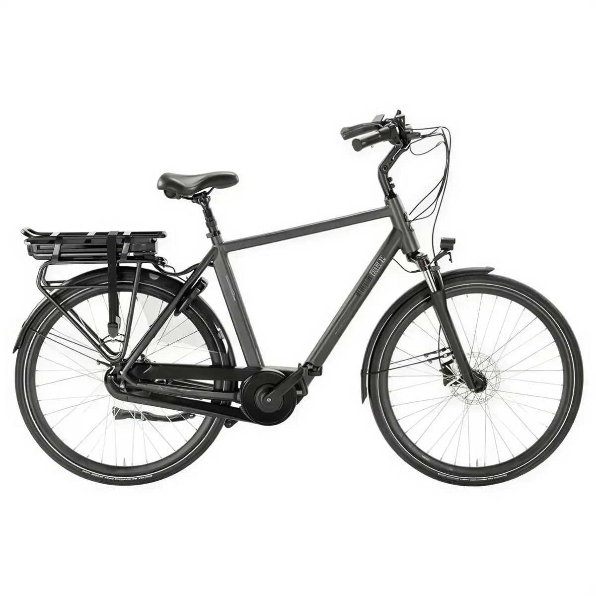 Freebike Manhattan 2.1 Elektrische Fiets - Antraciet - Heren 56cm - AE-trading
