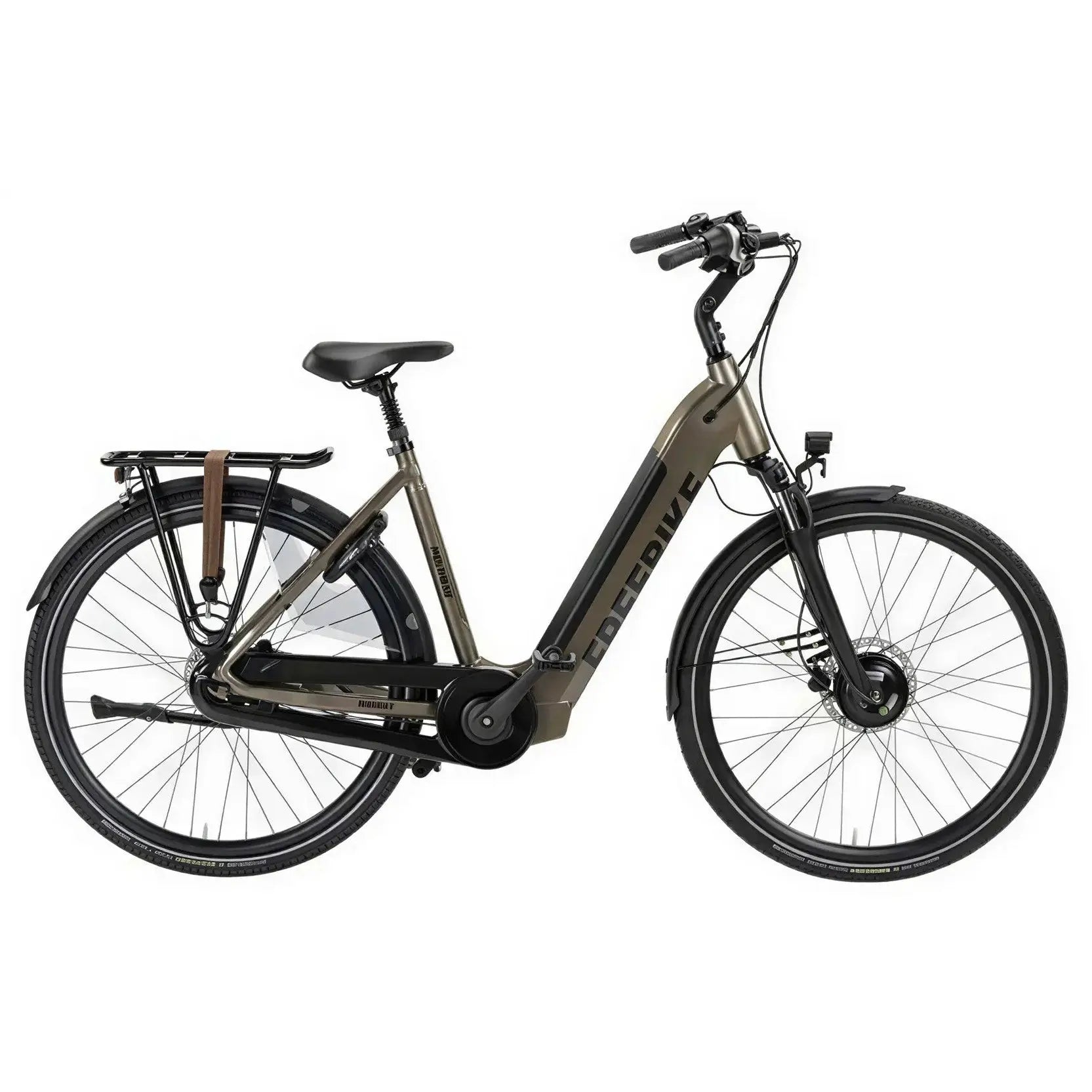 Freebike Melrose Elektrische Fiets - Coffee Brown - Dames 47cm - AE-trading