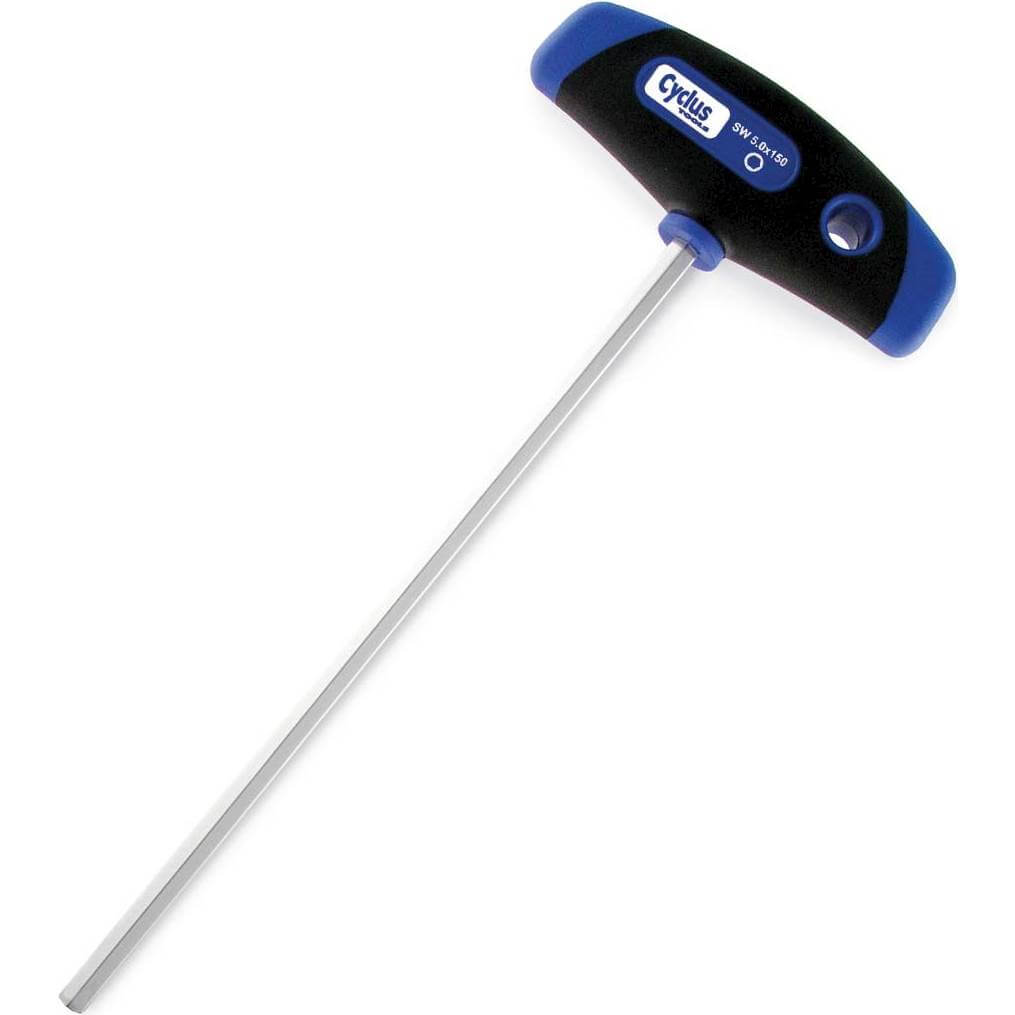 Cyclus inbussleutel T 5mm lengte 150mm - AE-trading