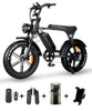 Ouxi V8 3.0 fatbike zwart met hydraulische remmen AE-trading